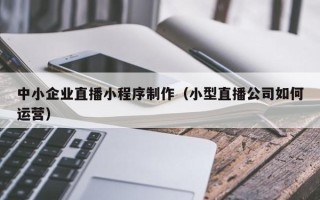 乐清中小企业直播小程序制作（小型直播公司如何运营）